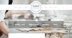 Desktop Screenshot of classiccateringmn.com